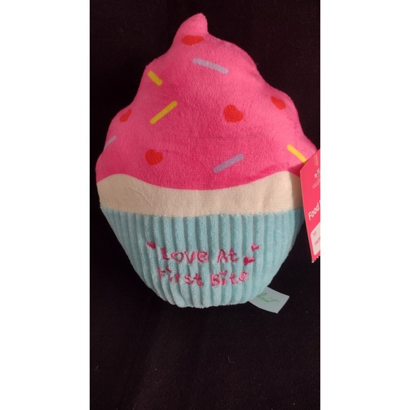 Valentine Food Pals Plush NWT Love At First Bite Cupcake Plush Stuffy - Picture 2 of 5